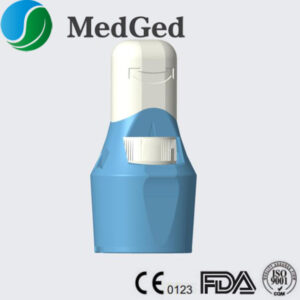 Adjustable safety lancet apa 23G 5depth