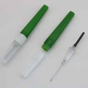 Flashback blood collection needle